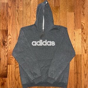 Adidas Vintage Sewn Hoodie Size Medium